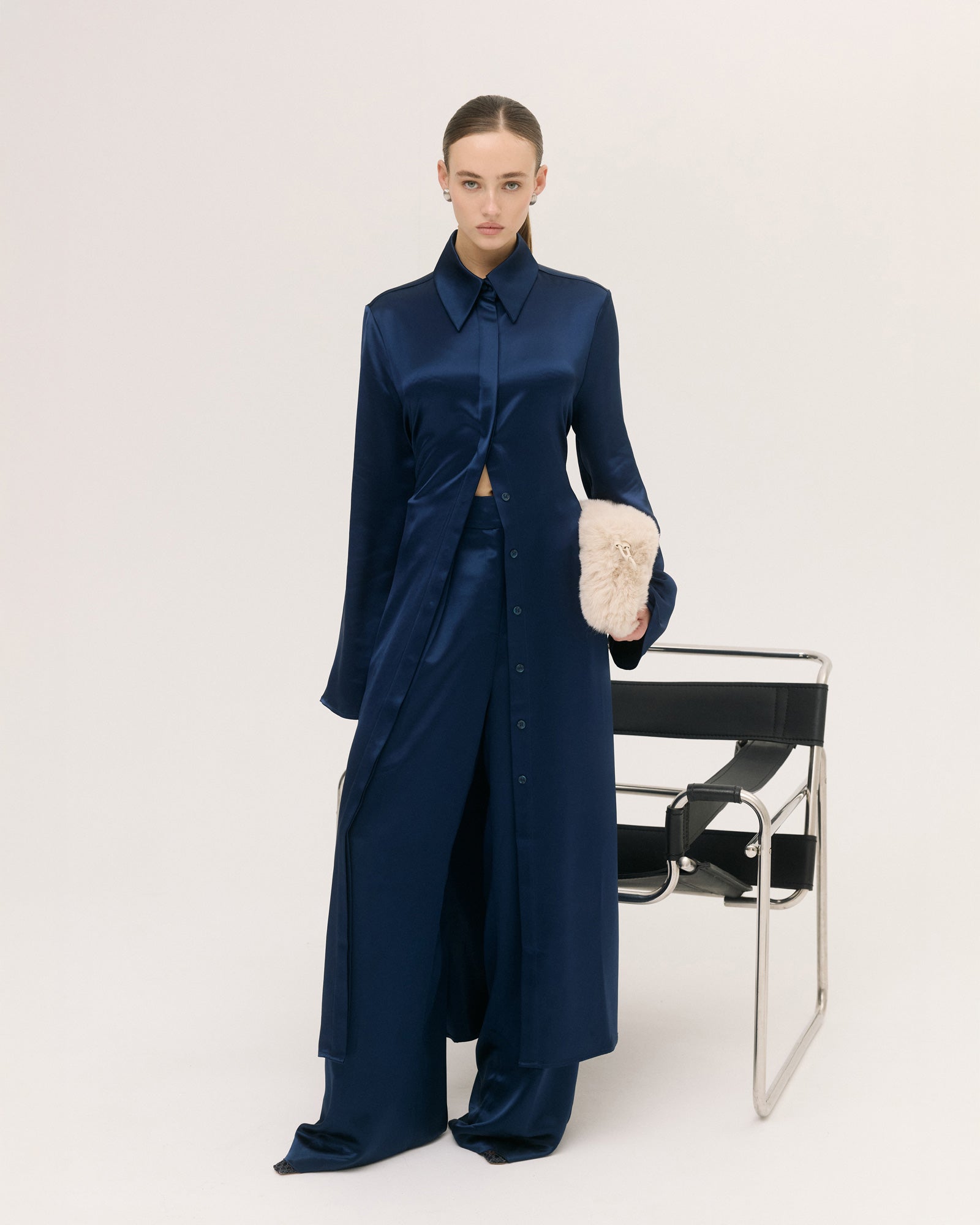 The Wrap Shirt Dress – MA-JR