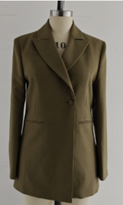 SAMPLE The Tailored Blazer Khaki, size 10