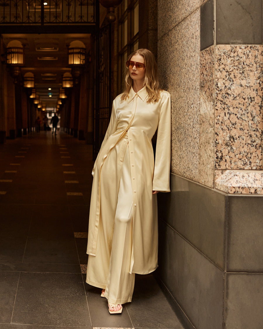 The Wrap Shirt Dress – MA-JR