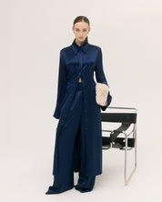 The Wrap Shirt Dress
