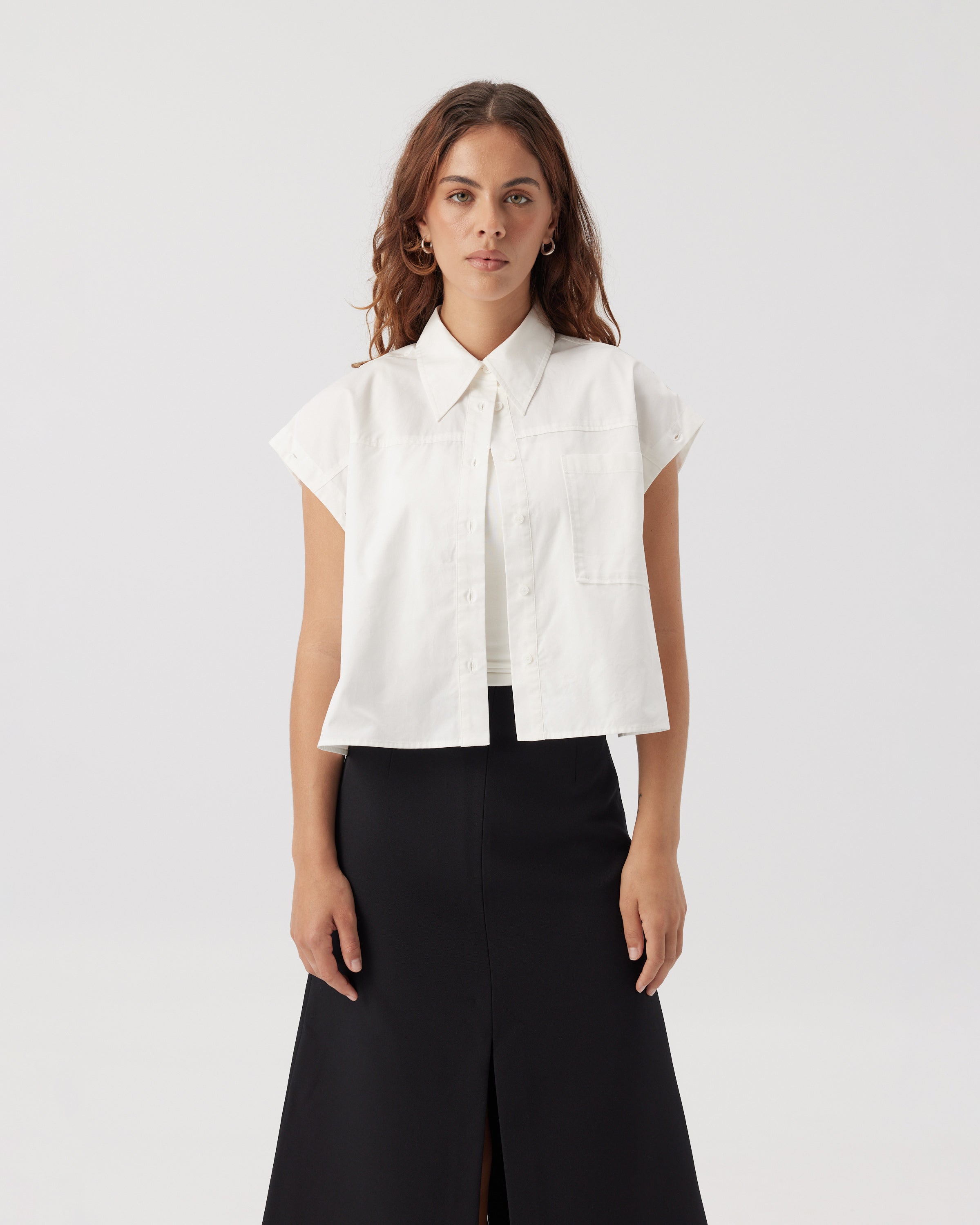 SAMPLE The Button Sleeve Shirt - multiple sizes