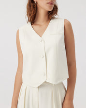 SAMPLE The Tailored Waistcoat Vanilla, size 10