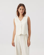 SAMPLE The Tailored Waistcoat Vanilla, size 10