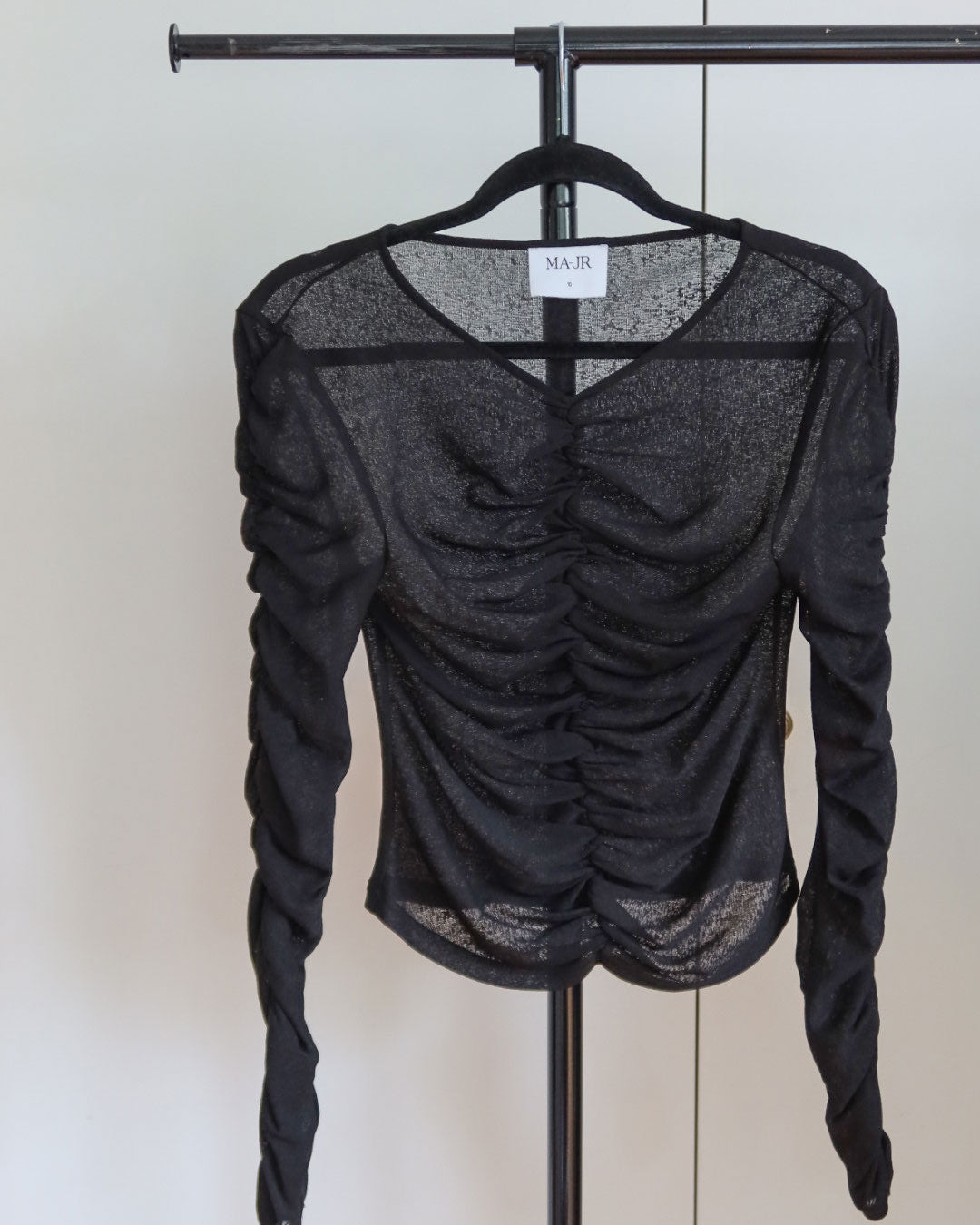 SAMPLE Ruched Longsleeve Top, size 10