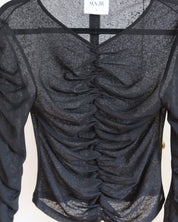 SAMPLE Ruched Longsleeve Top, size 10