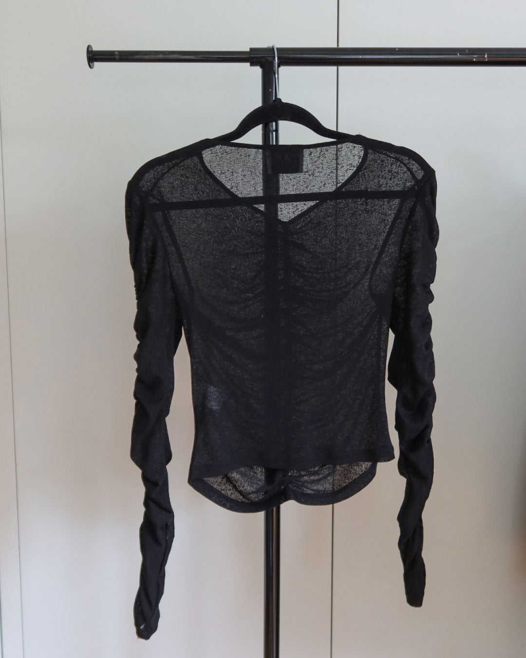 SAMPLE Ruched Longsleeve Top, size 10
